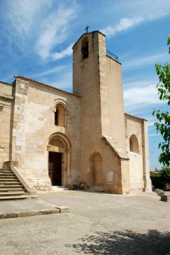 France - Languedoc - Hérault - Église Saint-Martial d'Assas
