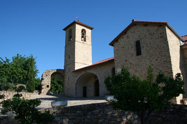 Taussac-la-Billière (Hérault) - église Notre-Dame de Pitié.