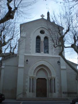 Eglise Notre-Dame de l'Assomption d'Olonzac (Hérault, France)