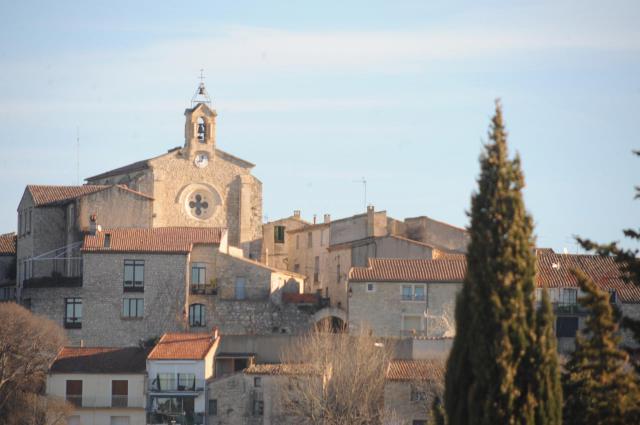La colline et l'église