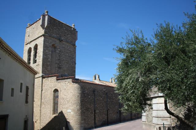 Abeilhan (Hérault) - église paroissiale Notre-Dame de Pitié.