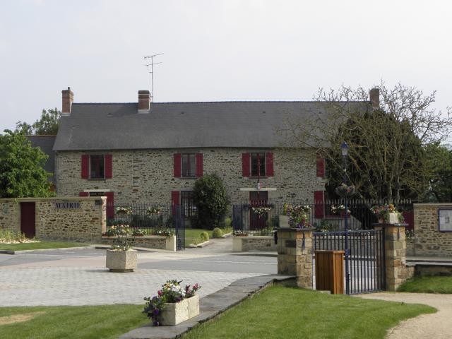 Mairie de Moutiers (35).