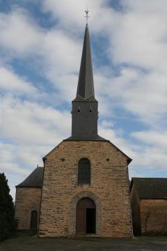 Église Saint-Étienne-Saint-Melaine des Brulais.