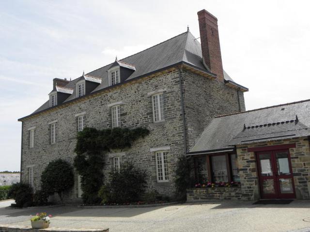 Mairie d'Amanlis (Ille-et-Vilaine, Bretagne, France).