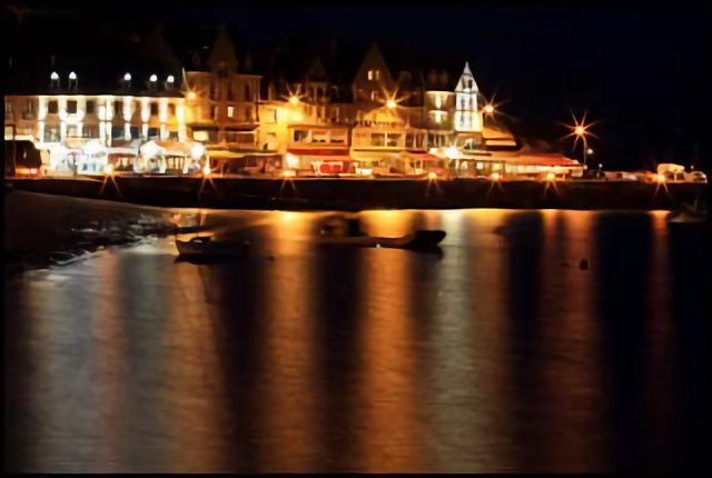 Cancale by night (Bretagne)