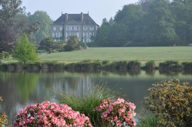Château de la Foltière au Parc Botanique de Haute Bretagne.