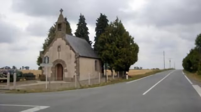 la chapelle Notre Dame d'Alliance sur la D463