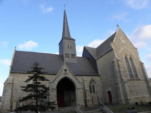 Église Saint-Martin de Lécousse (35).