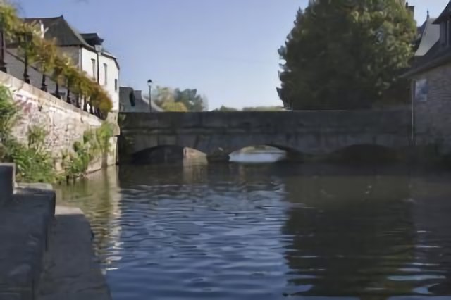 Le pont de Coulon à Montfort - Bretagne