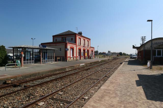 La gare de Janzé
