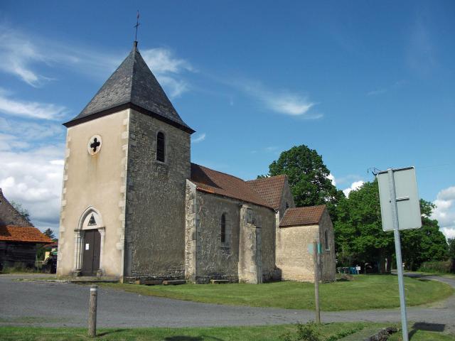 Église de Saint-Priest-d'Andelot, Allier, Auvergne-Rhône-Alpes, France [10855]