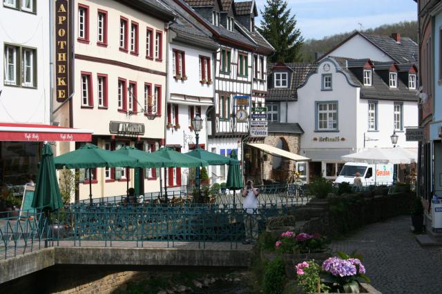 Zelfgemaakte foto. Foto gemaakt in het centrum van Bad Münstereifel.