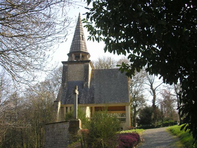Saint-Médard-sur-Ille (Bretagne, France). La chapelle Sainte-Anne des Bateliers.