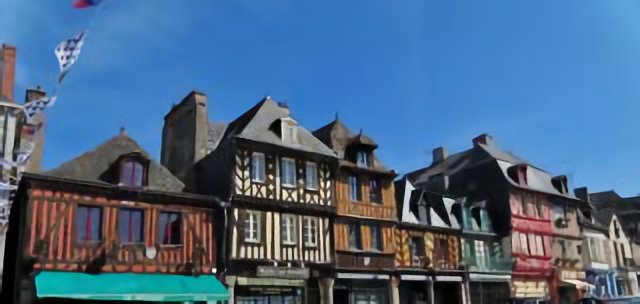 Old houses , Dol-de-Bretagne