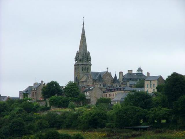 Bécherel, Bretaña. Panorámica de la ciudad