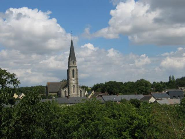 L'église et une partie du bourg