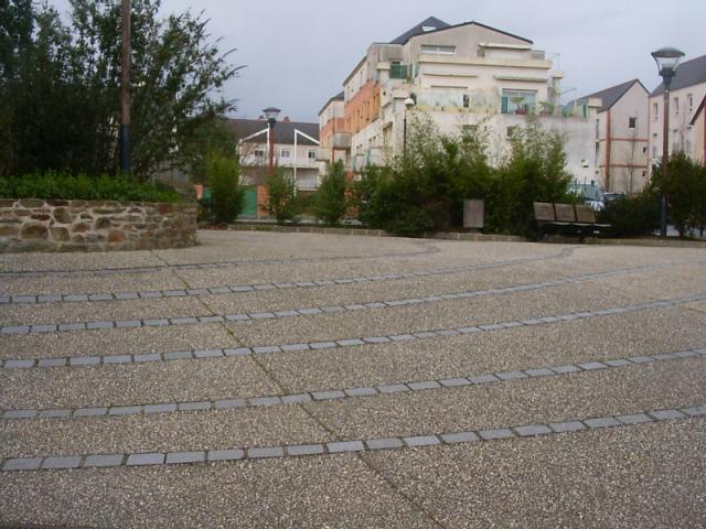 Aménagement d'une placette à Chantepie, Avenue André-Bonnin