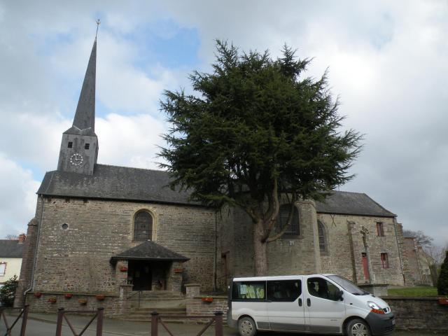 Église Saint-Melaine de Lieuron.