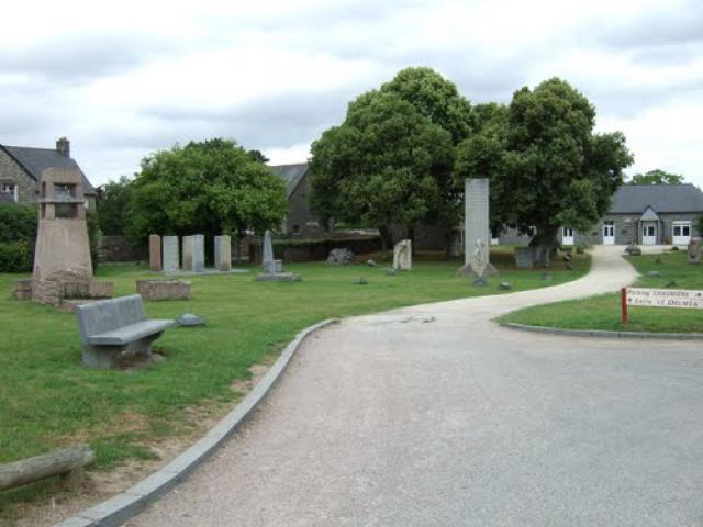 Jardin de Granit à Lanhélin ©A.Cocherie