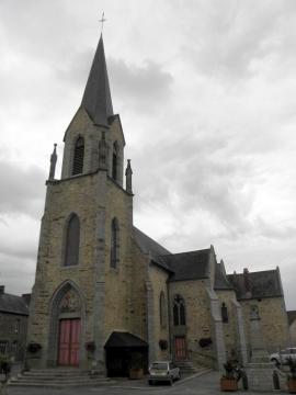 Église Saint-Georges de Châtillon-en-Vendelais (35).