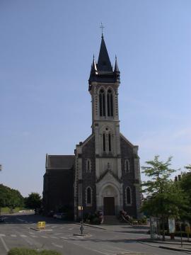 L'église paroissiale Sainte-Madeleine de Châteaugiron.