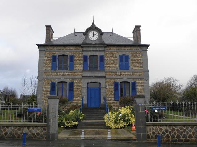 Mairie de La Baussaine (35).