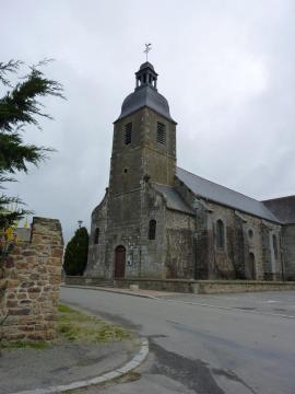 L'église Saint-Martin de Baguer-Pican.