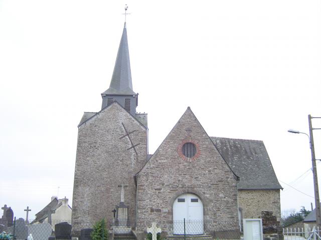 Châteaubourg (France) : Eglise Saint-Melaine