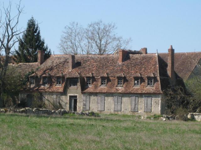 Le grenier de la ferme à dîmes de Vicq Exemplet, au hameau Boulaise