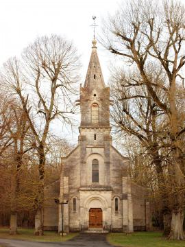 Brives (Indre, France) ; église