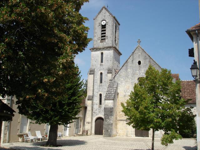 Mérigny (36) : L'église Saint-Sulpice.