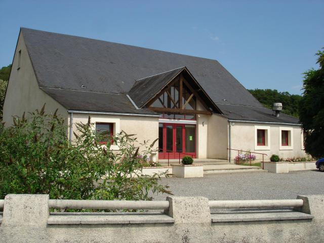 Mérigny (36) : La salle des fêtes.