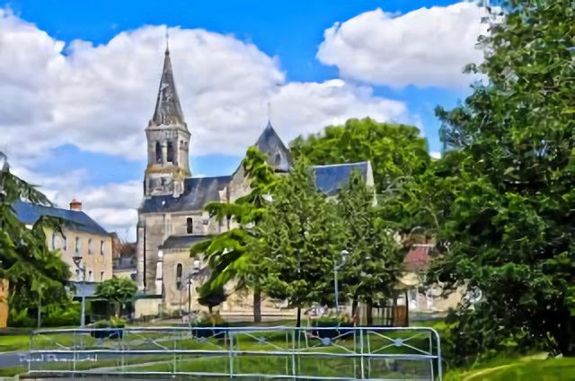 Villedieu-sur-Indre - Eglise