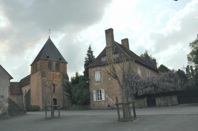 Sacierges-Saint-Martin (Indre) - Place centrale