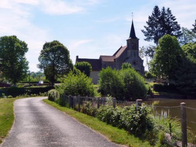 l'église de Champillet