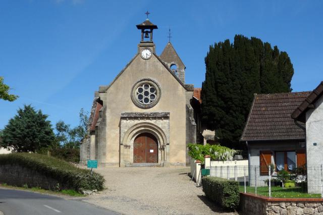 Saint-Voir church, Saint-Voir, Allier, France