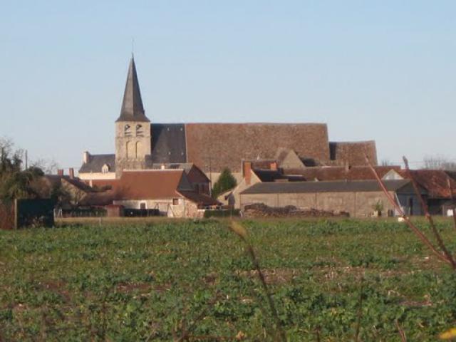 L'église de POULIGNY-ST-PIERRE (Indre).