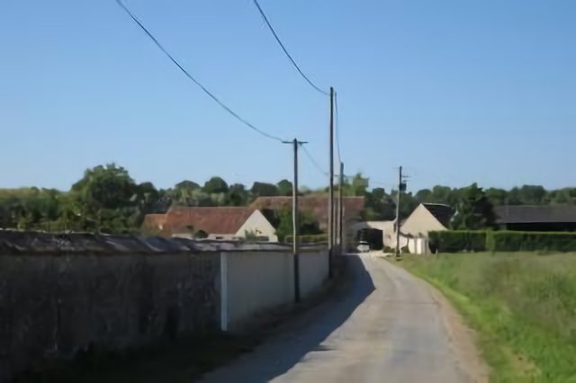 Le hameau des Ajoncs, à ST-HILAIRE-SUR-BENAIZE (Indre).
