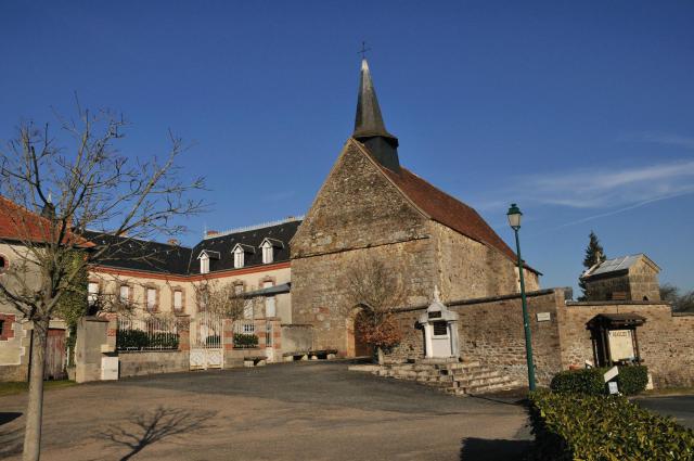 Beaulieu (Indre) - Place de l'église