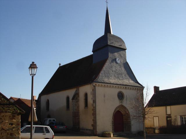 Vijon (36) : L'église.