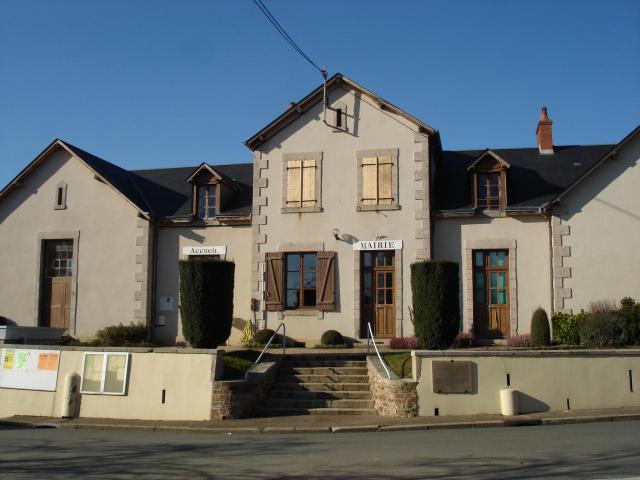 Vijon (36) : La mairie.