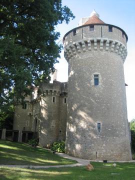Chateau Soudun, Soudun Castle, near Lurais, dep. Indre, France