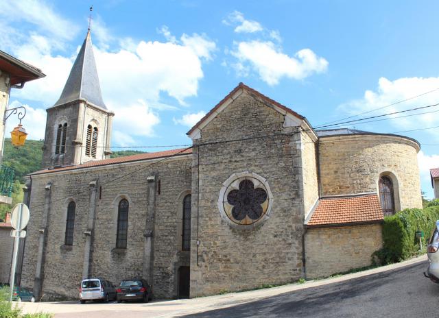 Église Sainte-Madeleine de L'Abergement-de-Varey.