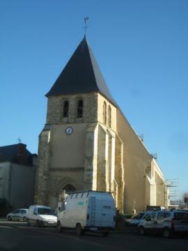L'église de PRISSAC (Indre).