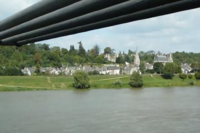 LANGEAIS-DESDE EL PUENTE SOBRE EL LOIRA