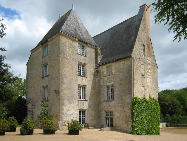 Castle Saché, situated near the town of Saché, Departement Indre-et-Loire, in France