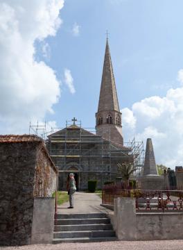Restauration de l'église de Laféline.