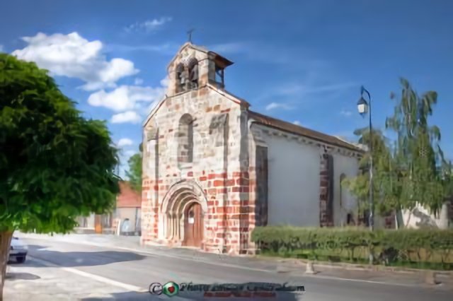 L'Eglise de Vaux, Allier.