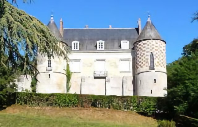 Le château de Châtigny et son parc, à Fondettes.
