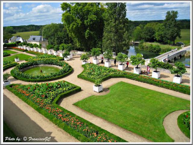 Château d'Usse, Les Jardins - Rigny-Ussé, France--(by FranciscoGC)